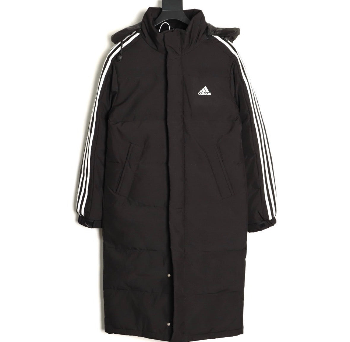 adidas trench coat (black)