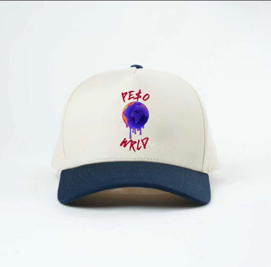 Pe$o Wrld Vol. 1 Blue Brim Hat